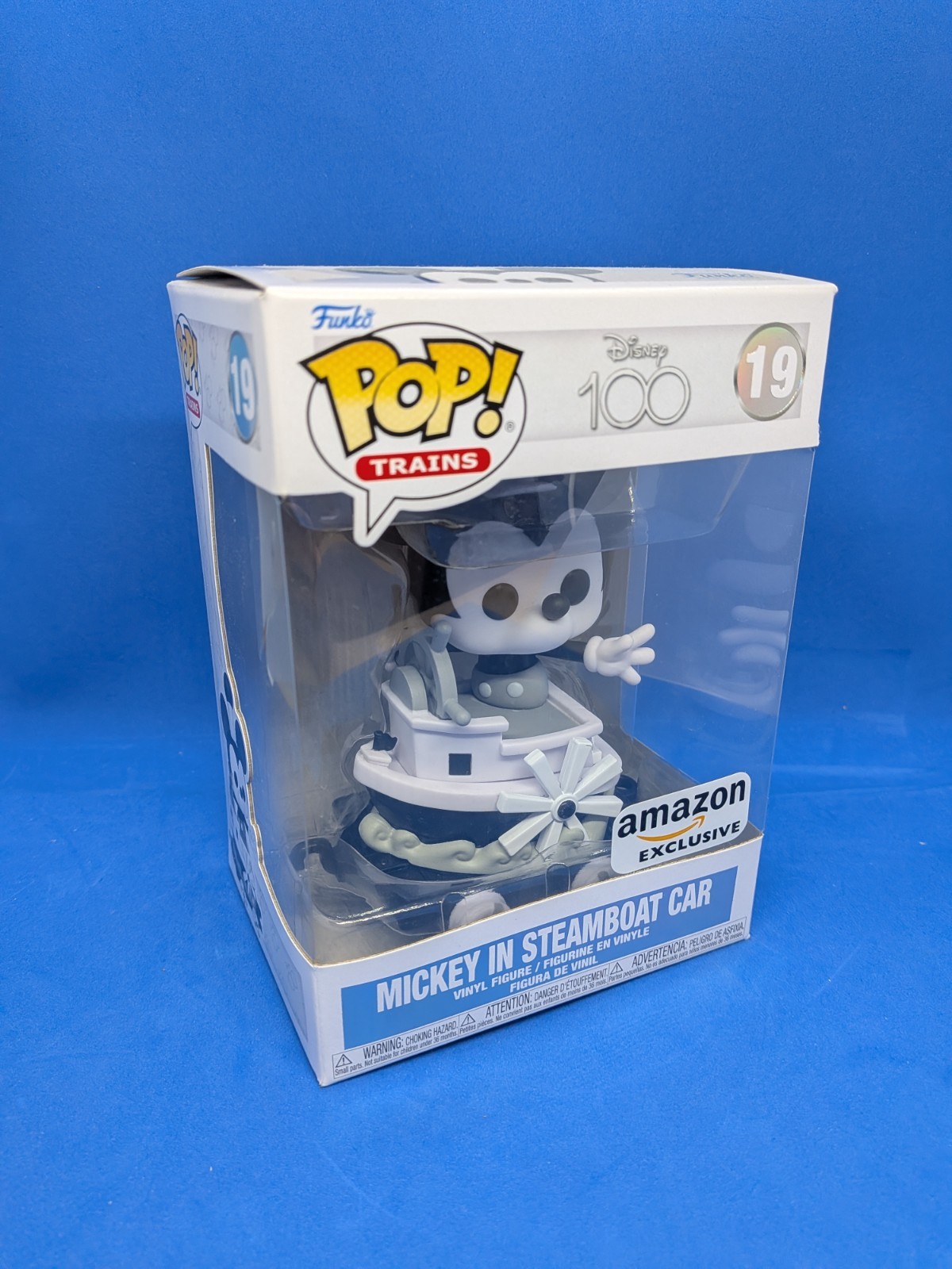 Funko Pop Trains: Disney - Mickey In Steamboat Car - Amazon (Exclusive) #19