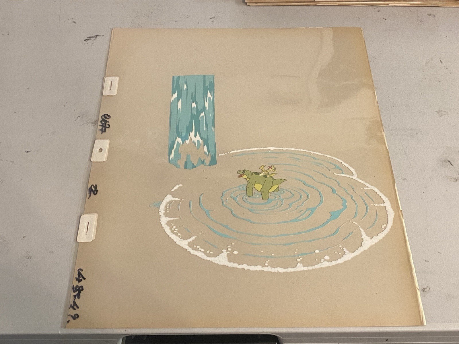 Land Before Time Original Movie Cel 1988