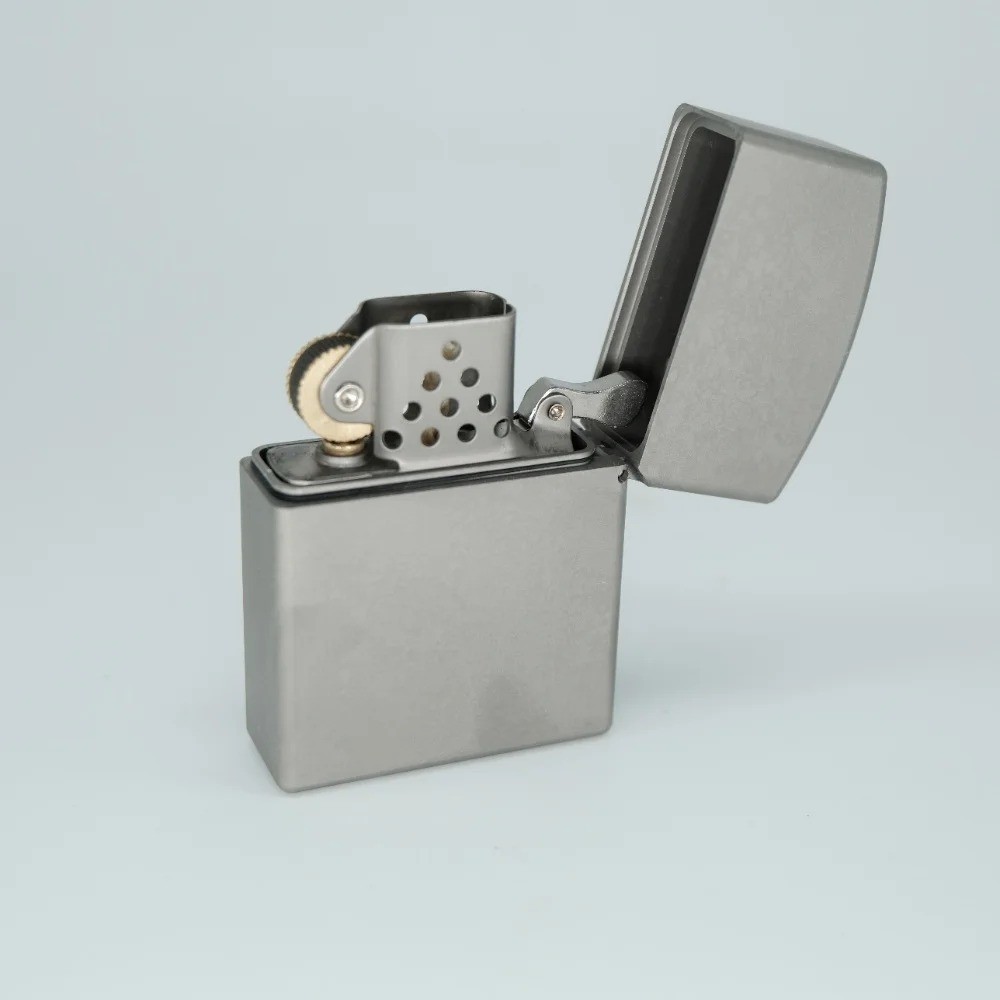ZORRO 912S 3/2 Hinge Titanium Outdoor Kerosene Lighter Titanium Shell + Insert
