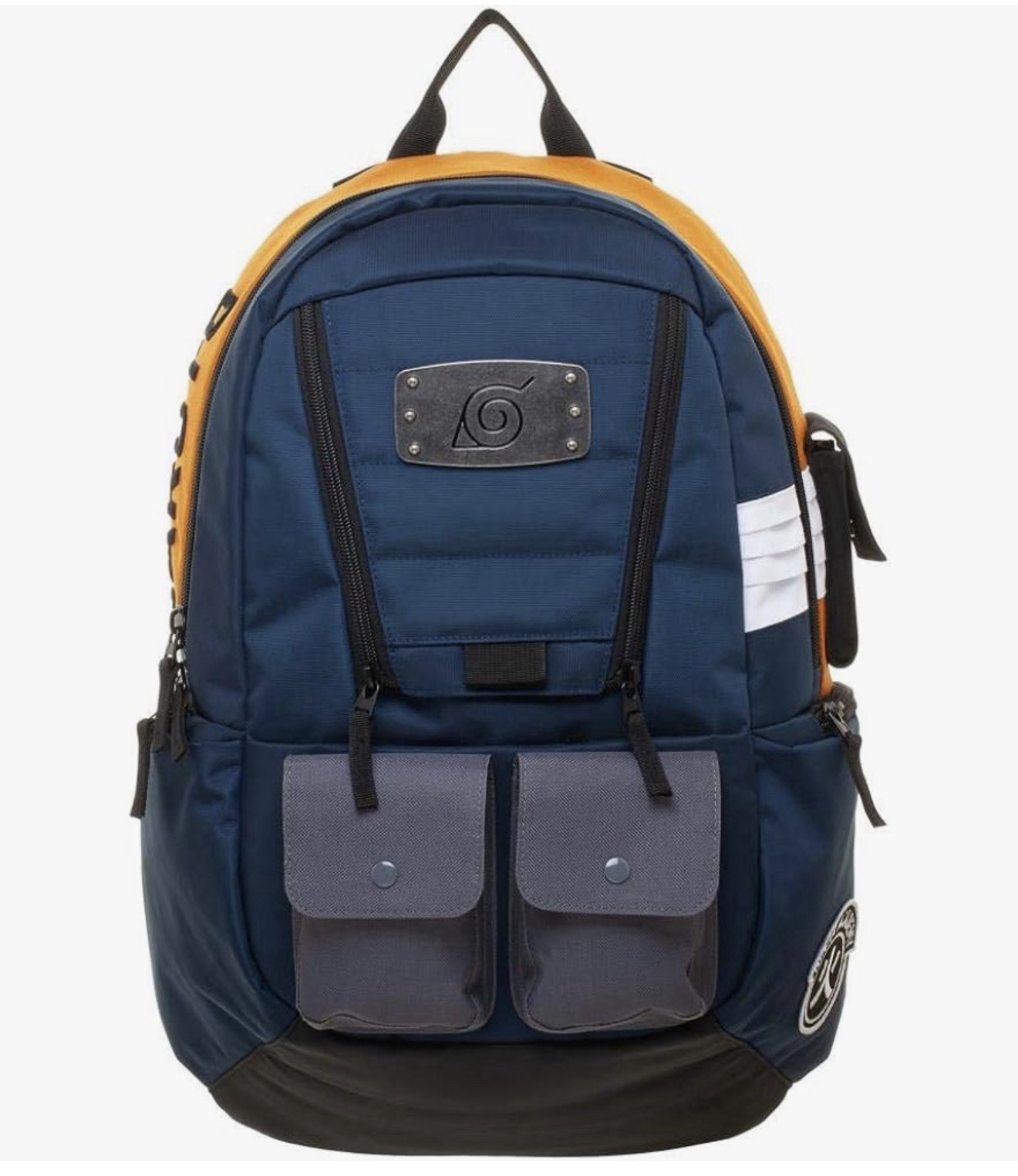 *NEW* Naruto - Hidden Leaf Ninja Utility Laptop Backpack - Bioworld *NWT*