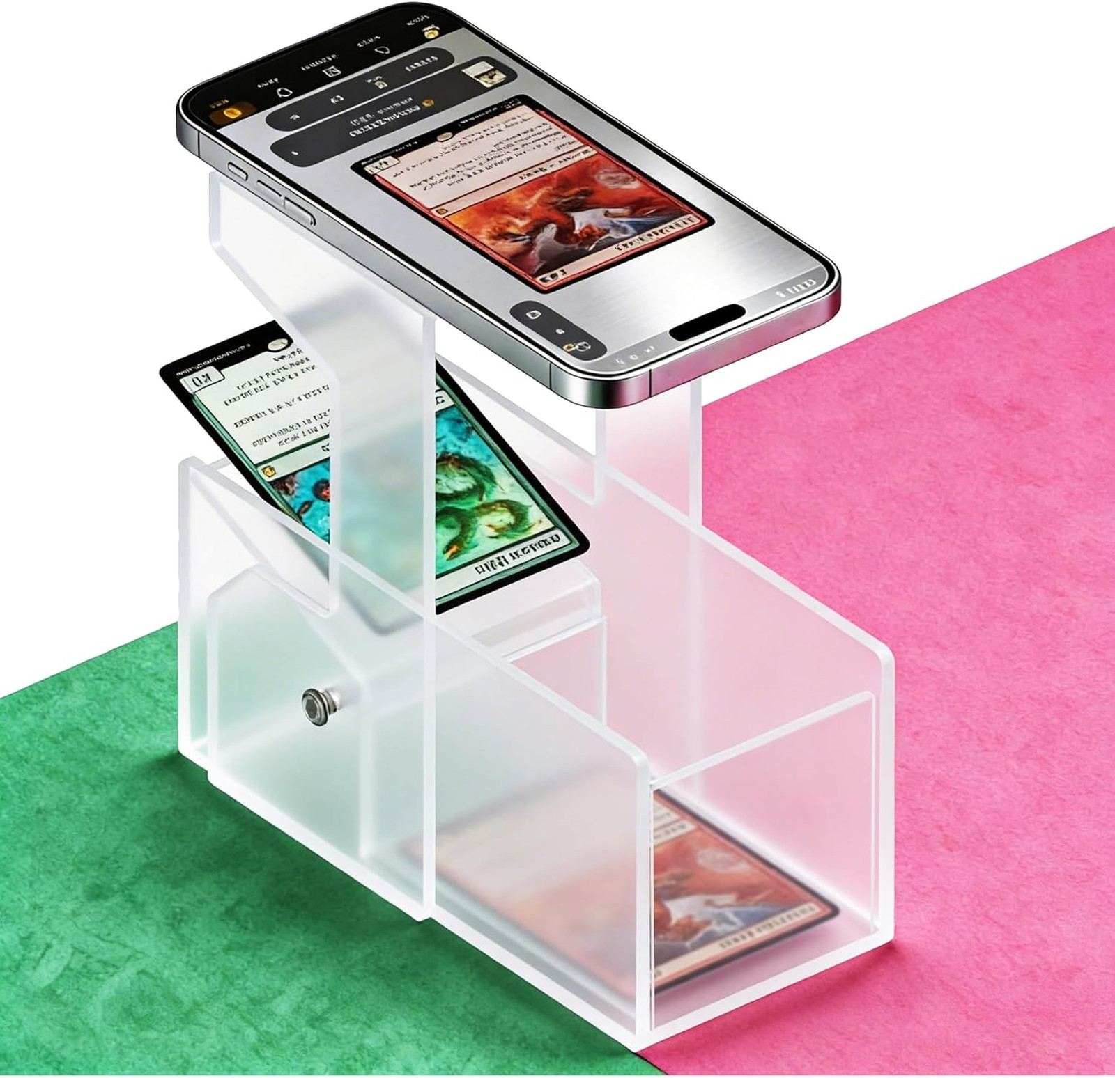 MTG TCG Card Scanner Stand for Sleeved, Unsleeved Trading Cards