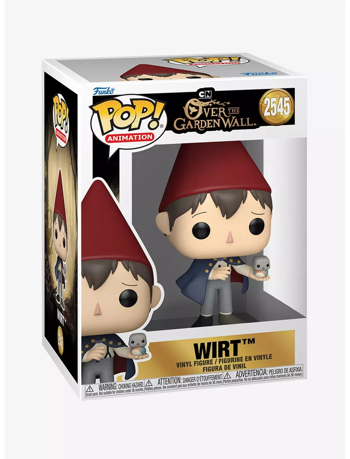 Funko POP Over The Garden Wall Wirt Figure 2545 + Protector
