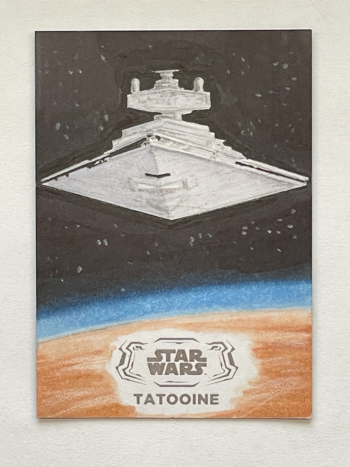 2025 Star Wars Hyperspace - Imperial Star Destroyer - Sketch by Guilherme Rocha