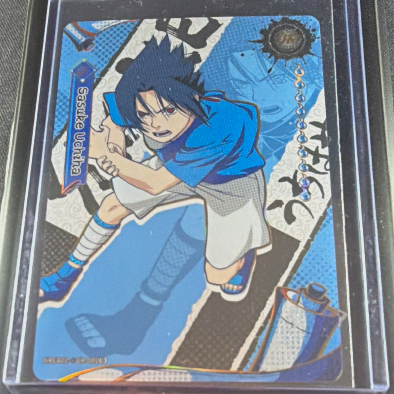 Kayou Naruto Sasuke Uchiha NREA02 2002 UR Parallel Card NREA02-UR-002L3