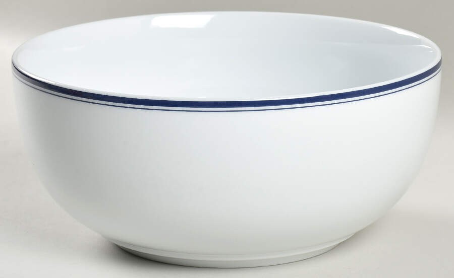 Dansk Christianshavn Blue Salad Serving Bowl 6559308