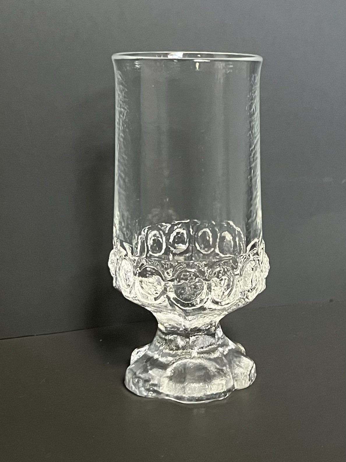 Vintage Tiffin Franciscan Madeira Clear Ice Iced Tea Glasses 6.5