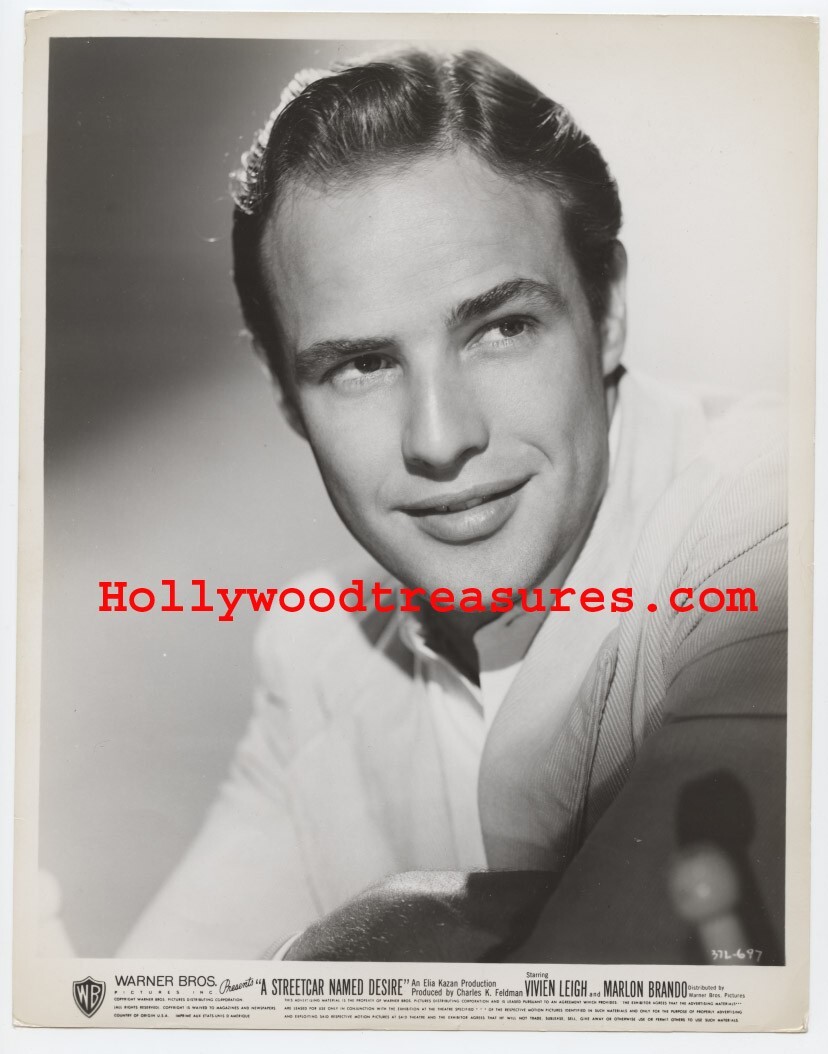 Marlon Brando~Streetcar Named Desire~Original Release ~Portrait~Vintage~Photo