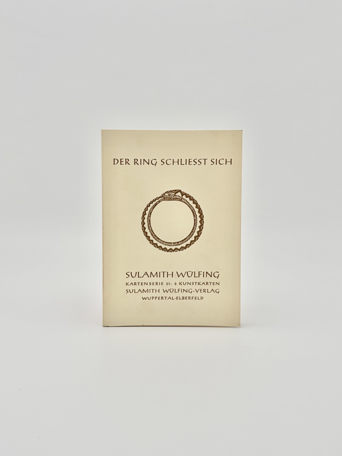 Sulamith Wülfing | Serie 51 | Vintage 6 Card Art Set | Der Ring Schliesst Sich