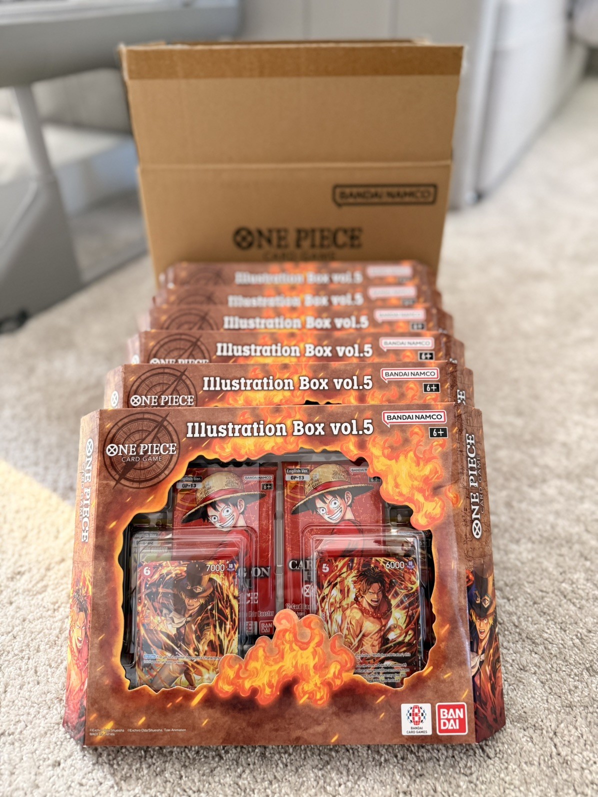 One Piece Card Game Illustration Box Vol.5 IB05 OP13 & PRB02 English NEW SEALED✅ One Piece Card Game Illustration Box Vol.5 IB05 OP13 & PRB02 English NEW SEALED✅