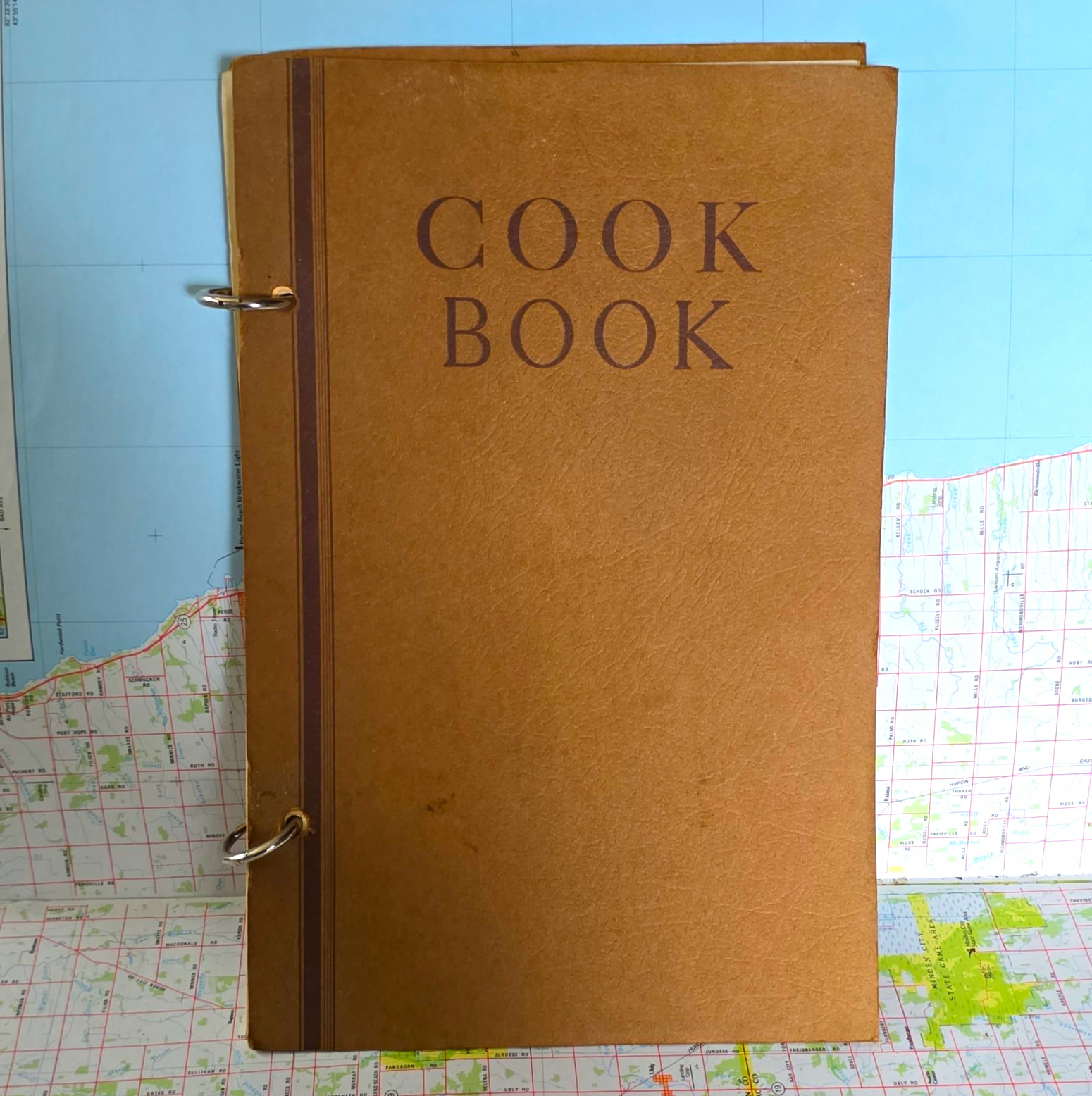 1930s Graylene michigan Community Cookbook Recipe Book 1930s Graylene michigan Community Cookbook Recipe Book