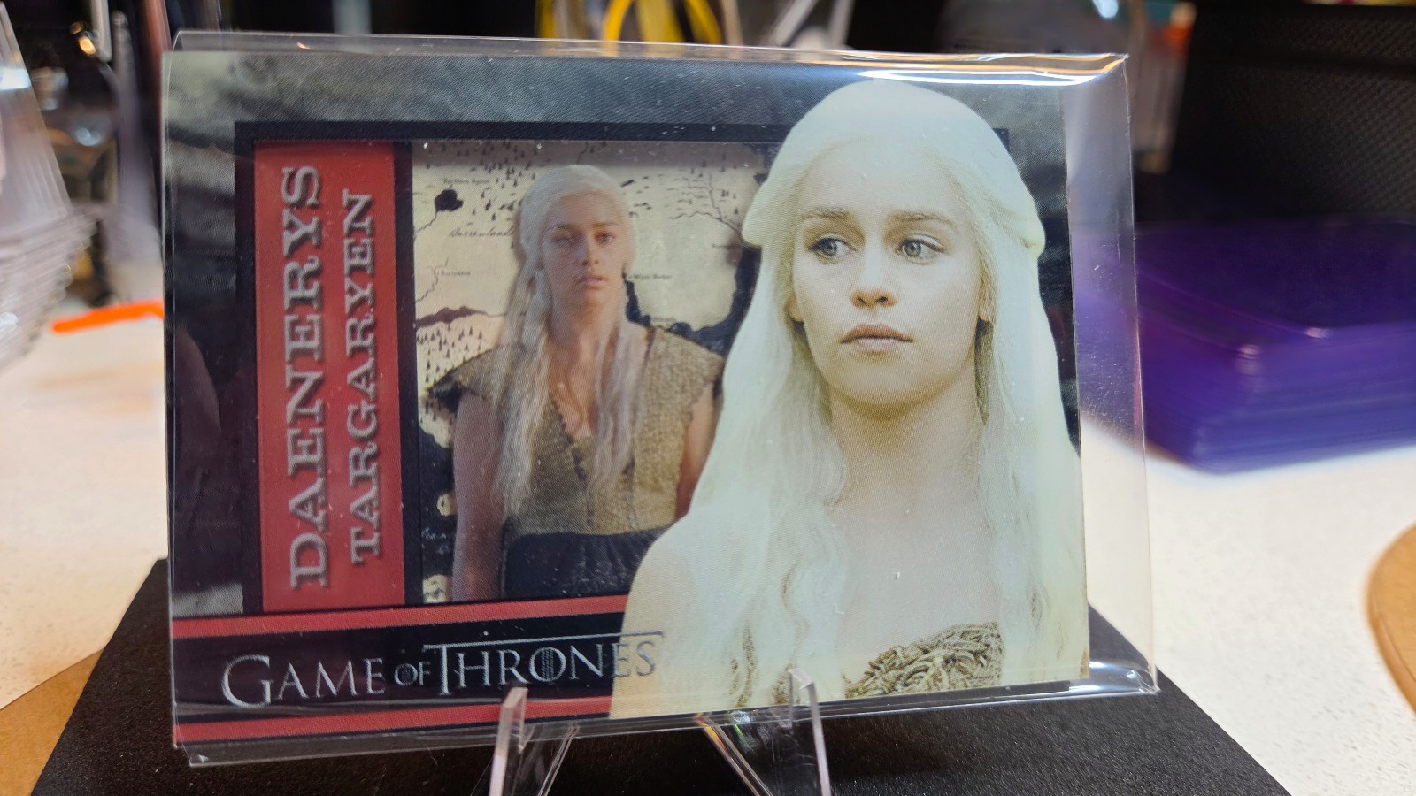 2012 Game of Thrones Daenerys Targaryen Shadow Box Season 1 Rittenhouse 2012 Game of Thrones Daenerys Targaryen Shadow Box Season 1 Rittenhouse