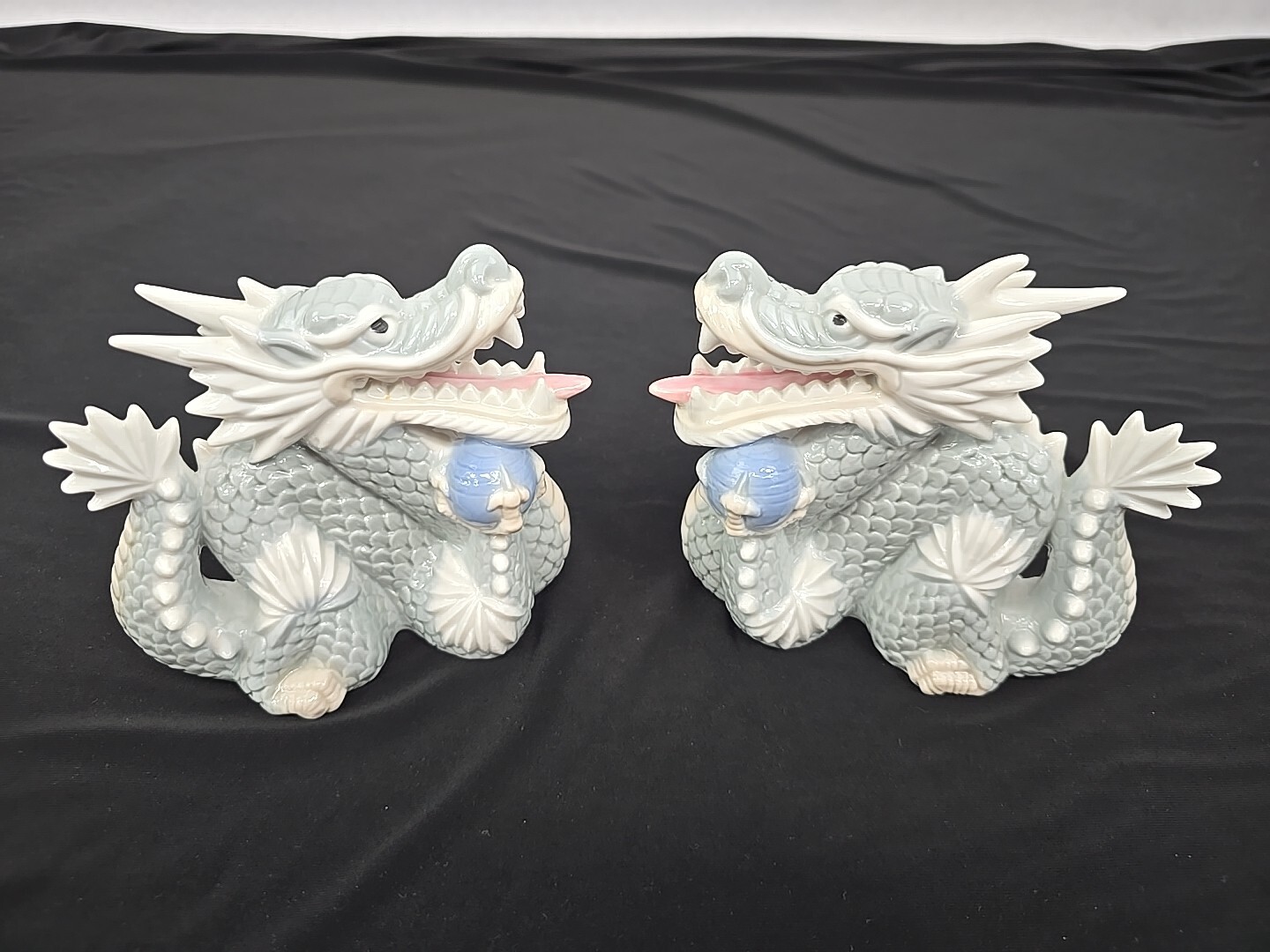Dragons Yoshimi K Porcelain Figurine TKN Japan