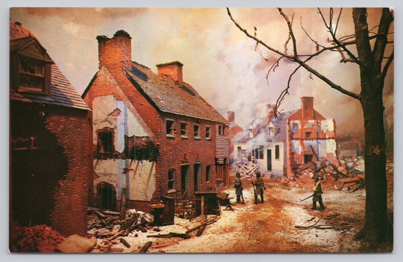 Fredericksburg After the Battle Civil War Postcard by Walter H. Miller