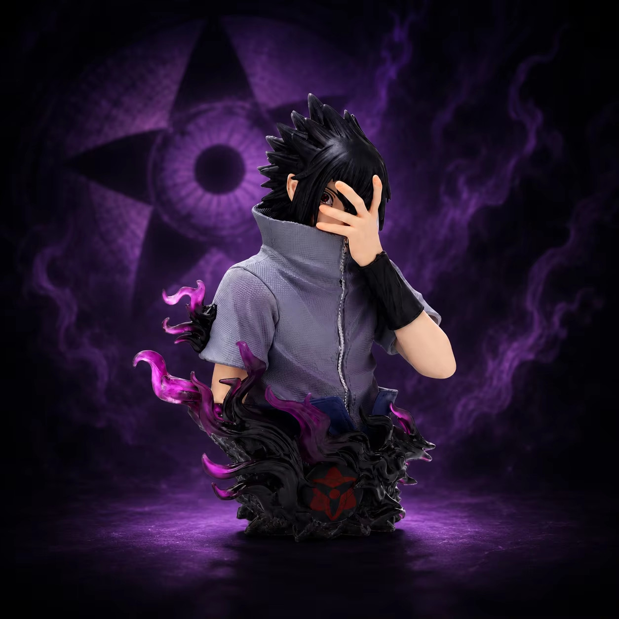 Naruto Anime Sasuke Uchiha Figure PVC Anime Statue Collectible Gift