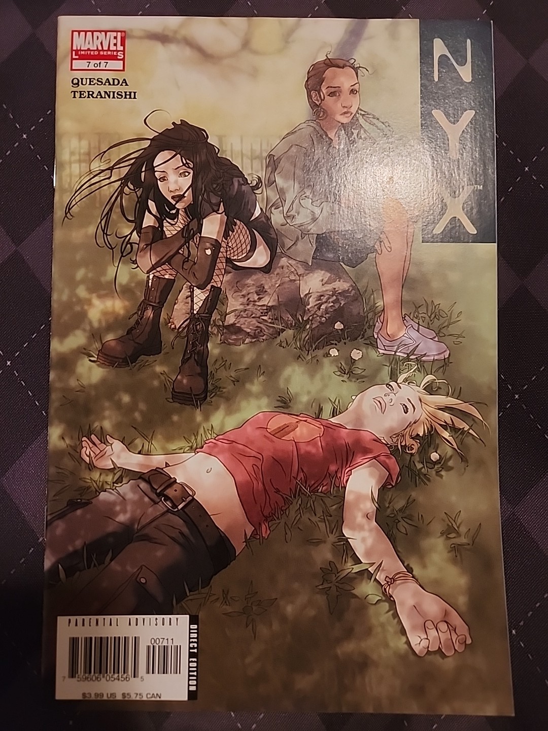 NYX #7 (Marvel Comics October 2005) NM Condition Beauty X-23 🔥