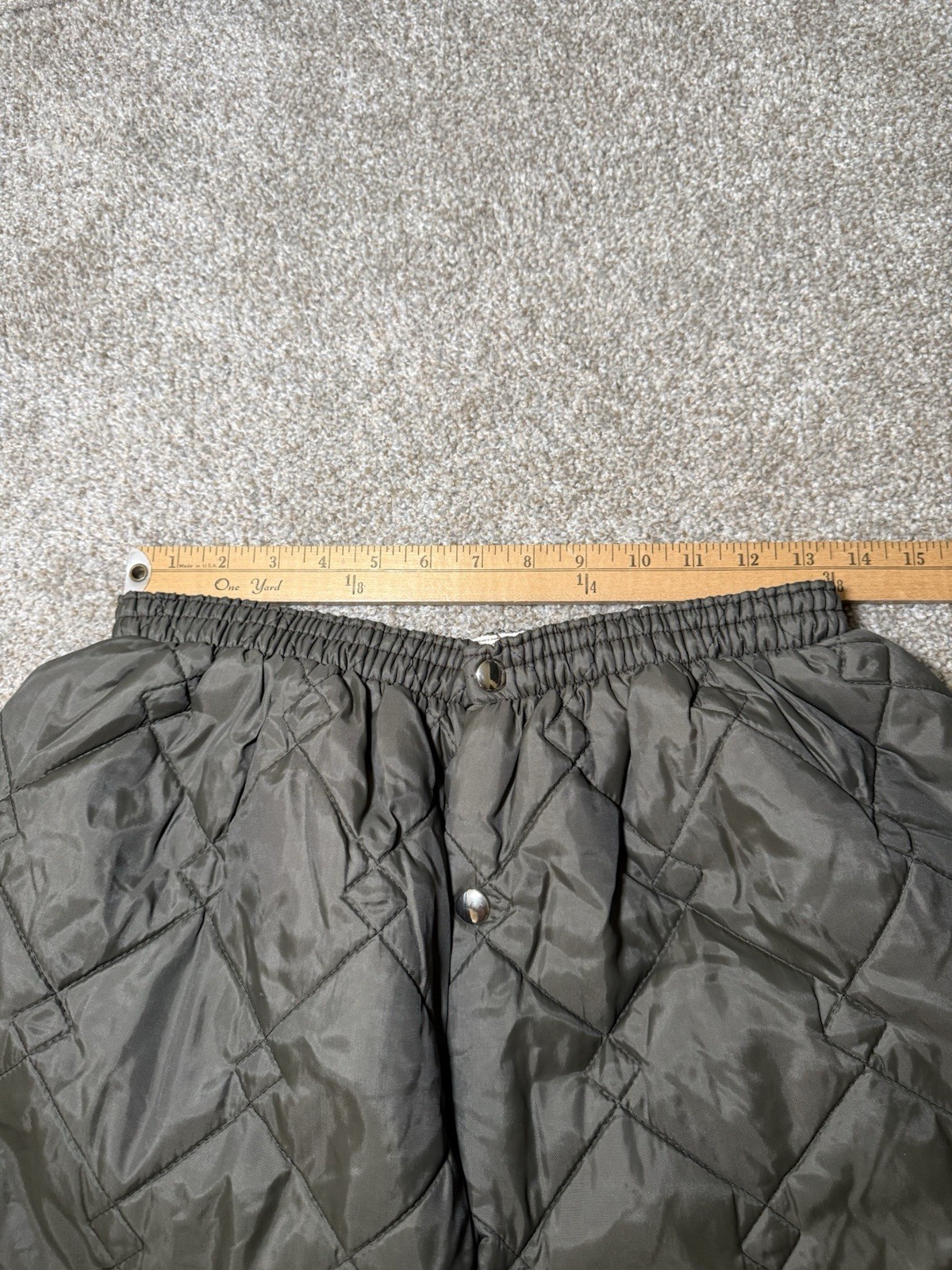 Vintage Military Men’s Outdoor Pants Underwear Quilted Trousers Liner