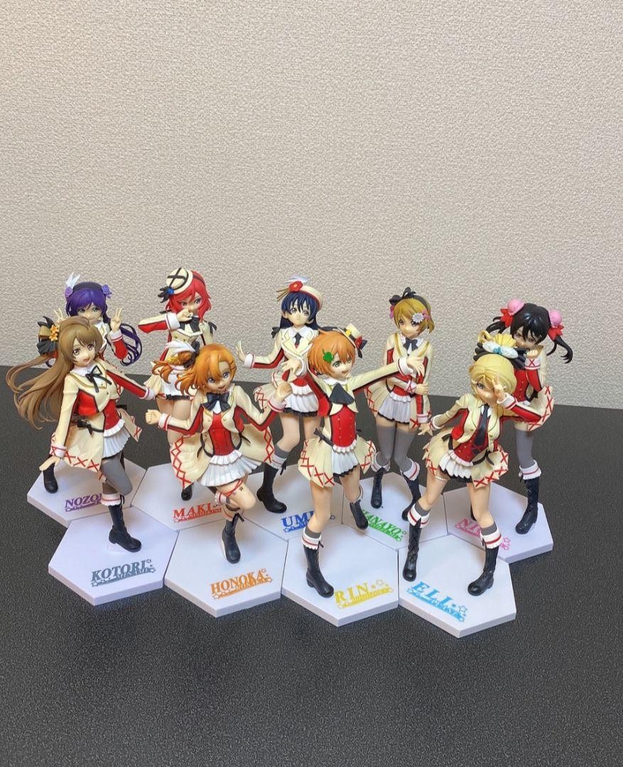 Love Live Figure Set of 9 Authentic Collectible Anime Figures Fully Functional