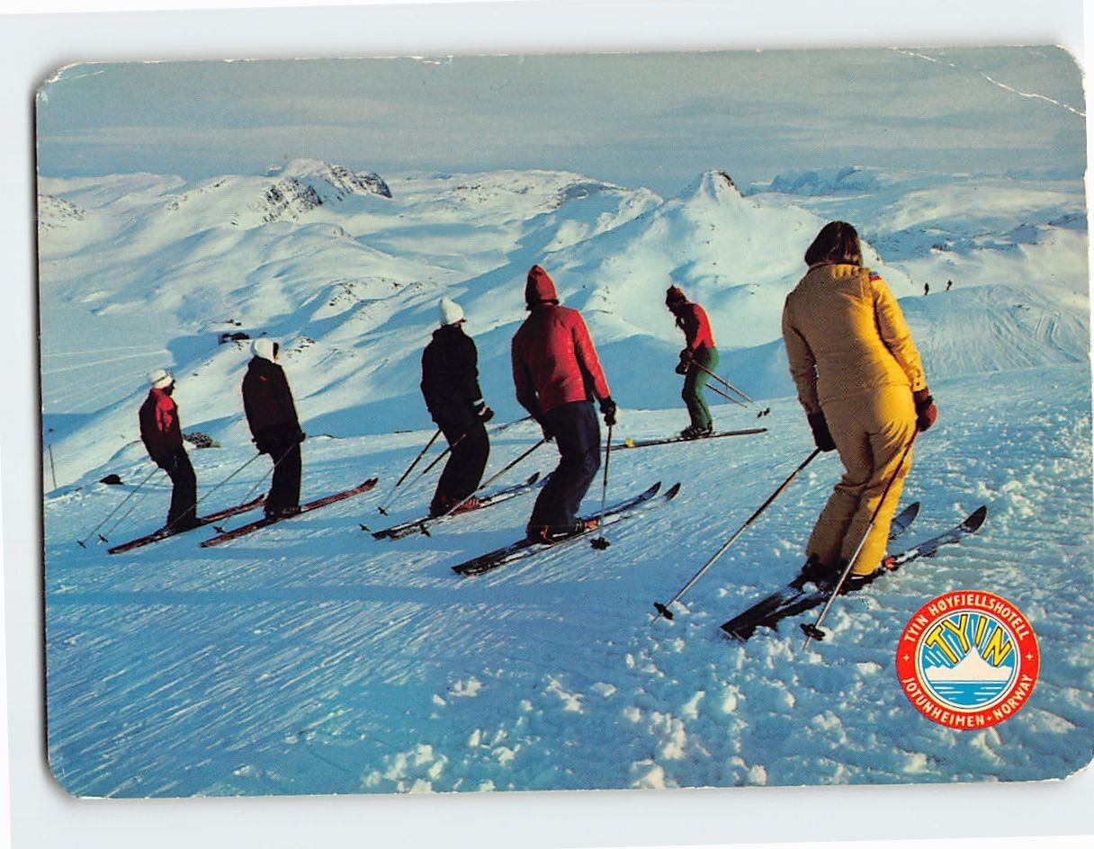 Postcard Tyin Hoyfjellshotel Norway
