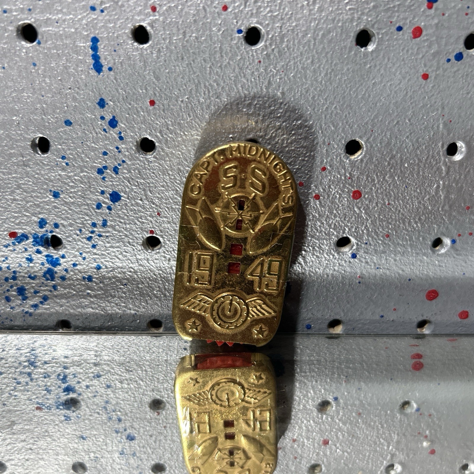 Vintage 1949 Captain Midnight\'s Secret Squadron Decoder Radio Premium
