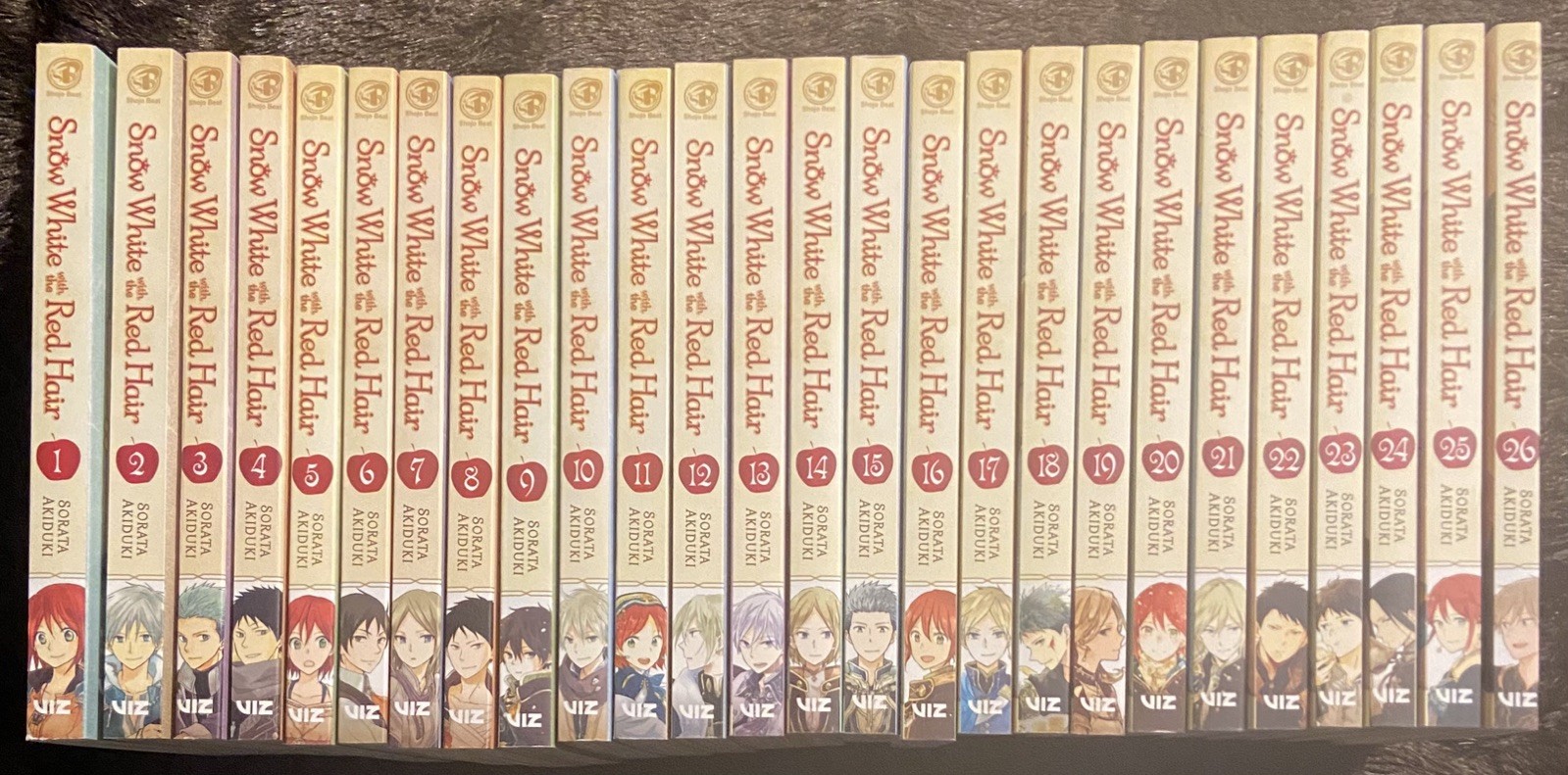 BRAND NEW Shojo Beat Snow White with the Red Hair Vol 1-26 English Manga Set