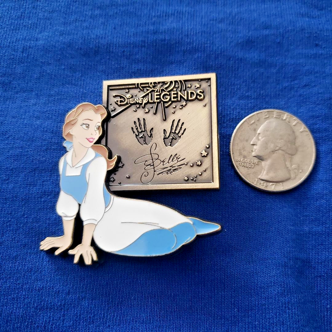 Disney Legends Plaques TWDCS Series 1 Belle Mystery Pin Beauty And The Beast
