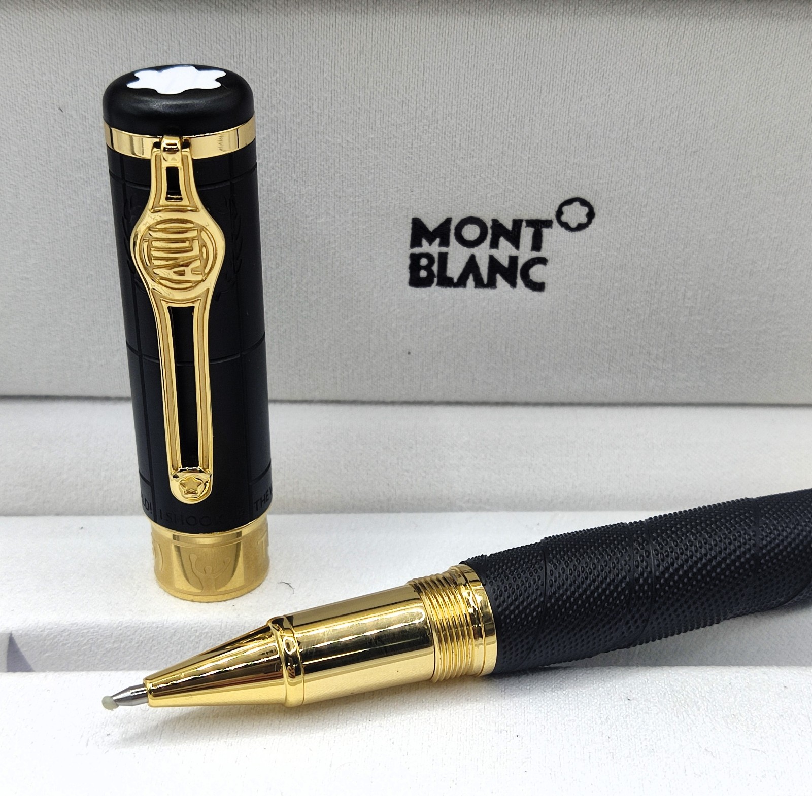 Premium Montblanc Great Characters Muhammad Ali Special Rollerball Pen With Box