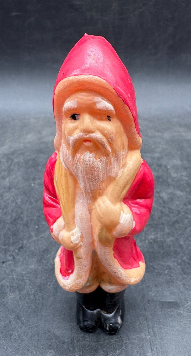 Vintage Celluloid Santa Claus Figurine Christmas