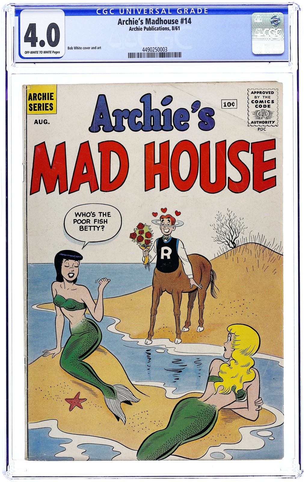 Archie's Madhouse #14 CGC 4.0 1961 4490250003