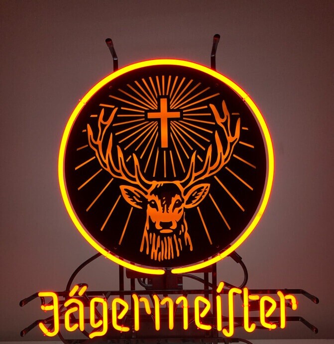 New Jagermeister Light Lamp Neon Sign 24\