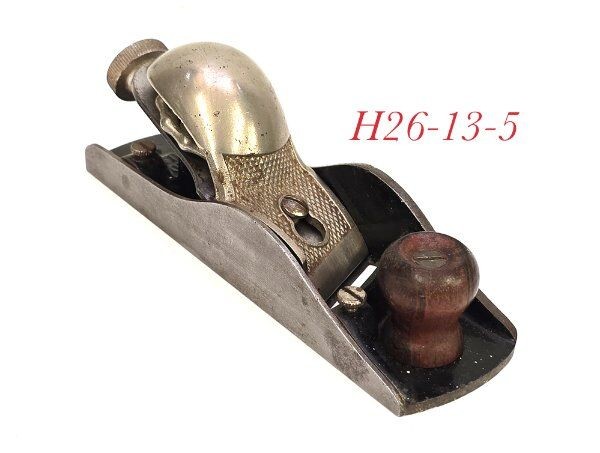 very nice MILLERS FALLS 07B SKEW BLOCK woodworking plane tool