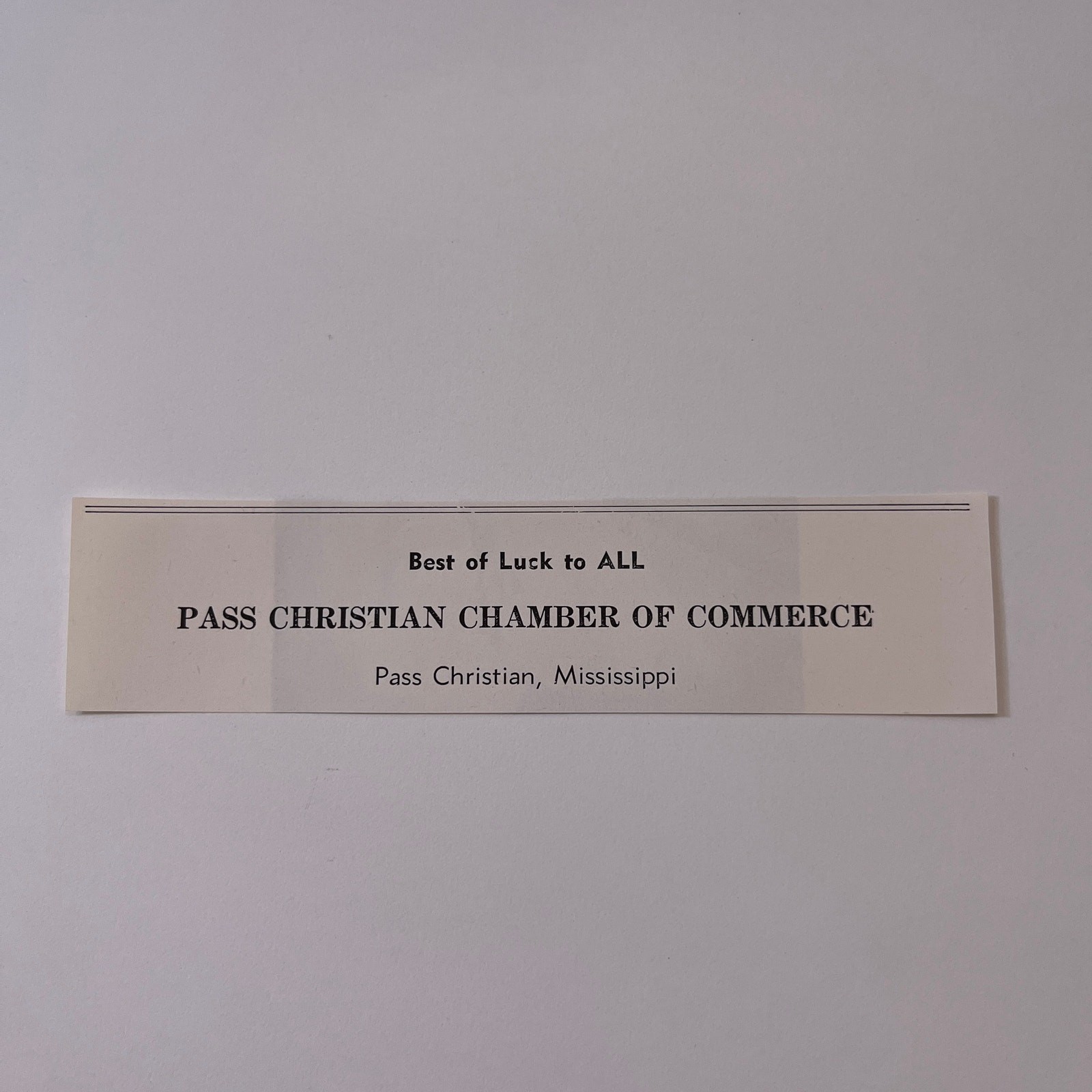 Pass Christian Chamber of Commerce Pass Christian MS 1953 Gulfport MS Ad SAG8-M8