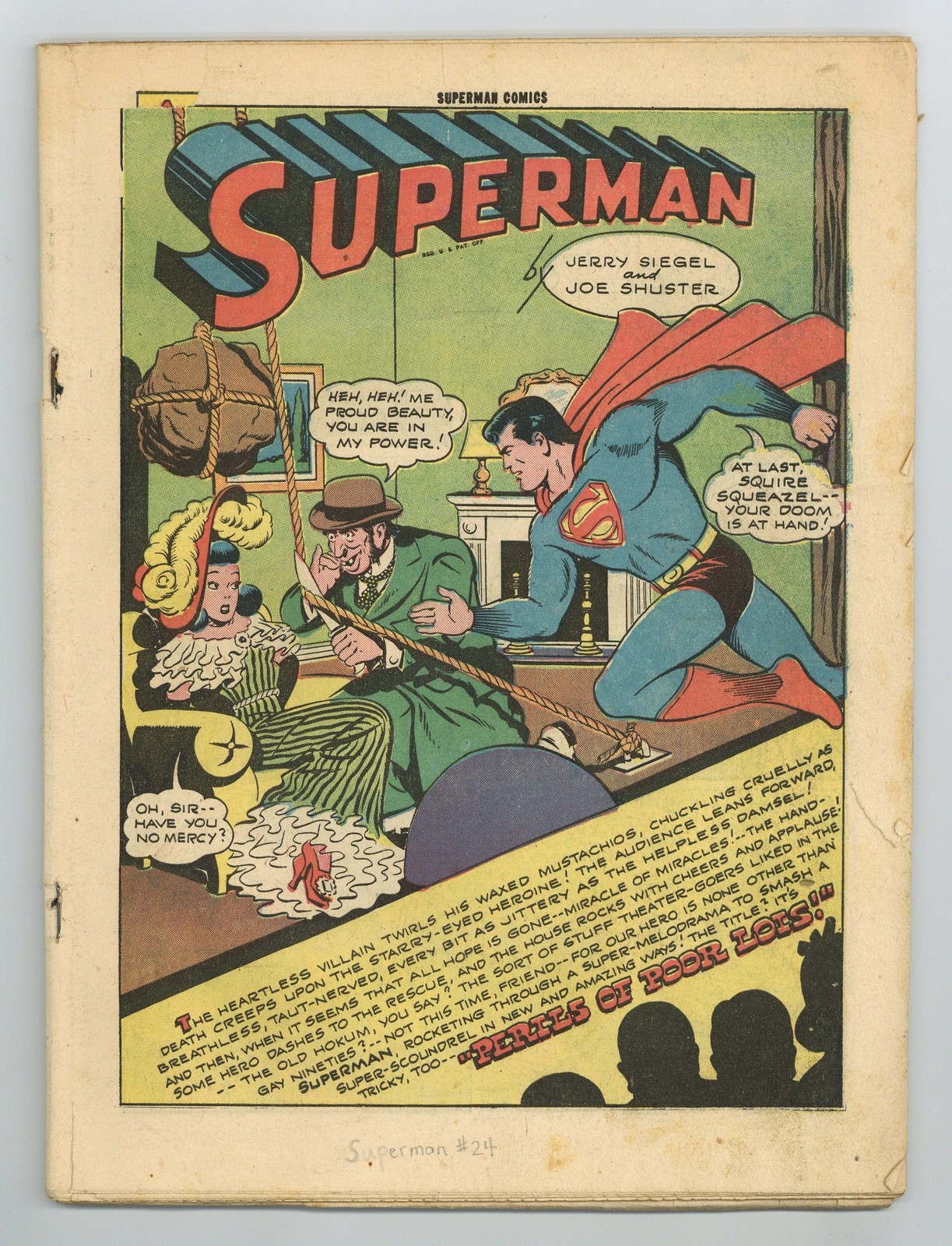 Superman #24 Coverless 0.3 1943