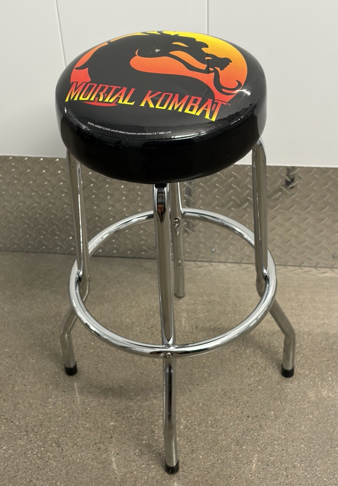 Mortal Kombat Arcade Stool Arcade1UP Tastemakers 21.5