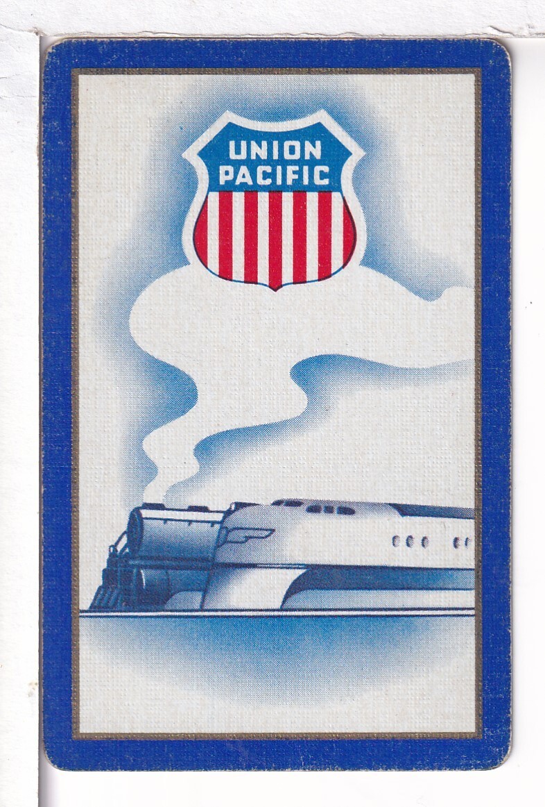 Single Railroad Playing Card \