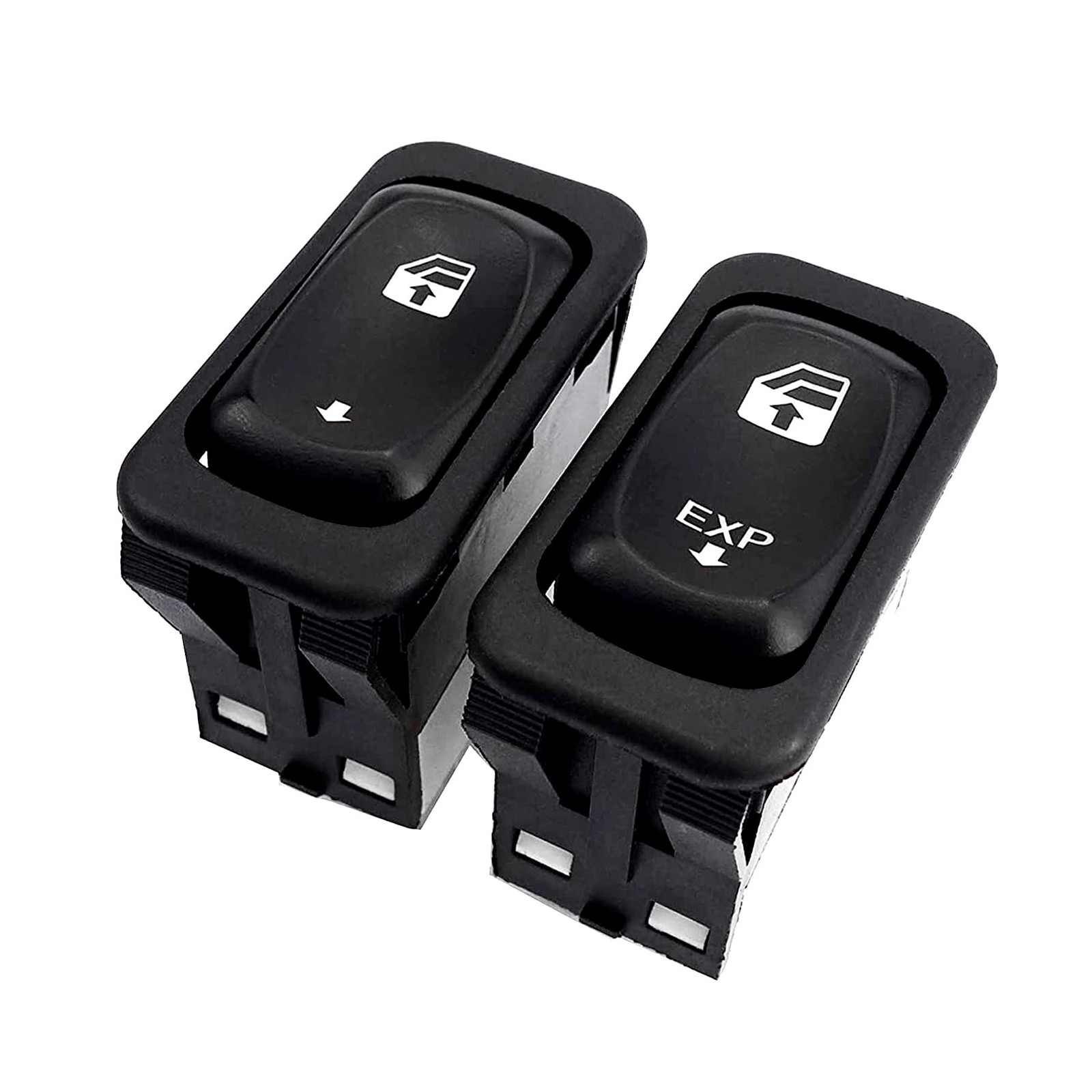 Both Driver & Passenger Side Window Switch Fit for Freightliner Black