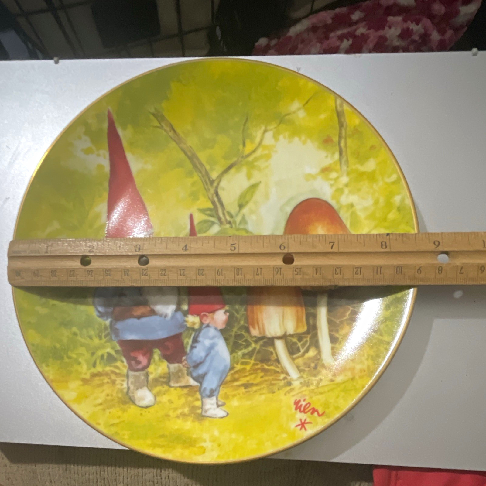 Fairmont Rien Poortvliet Gnomes Fantasy Art Collector Plate Lot, Limited Ed
