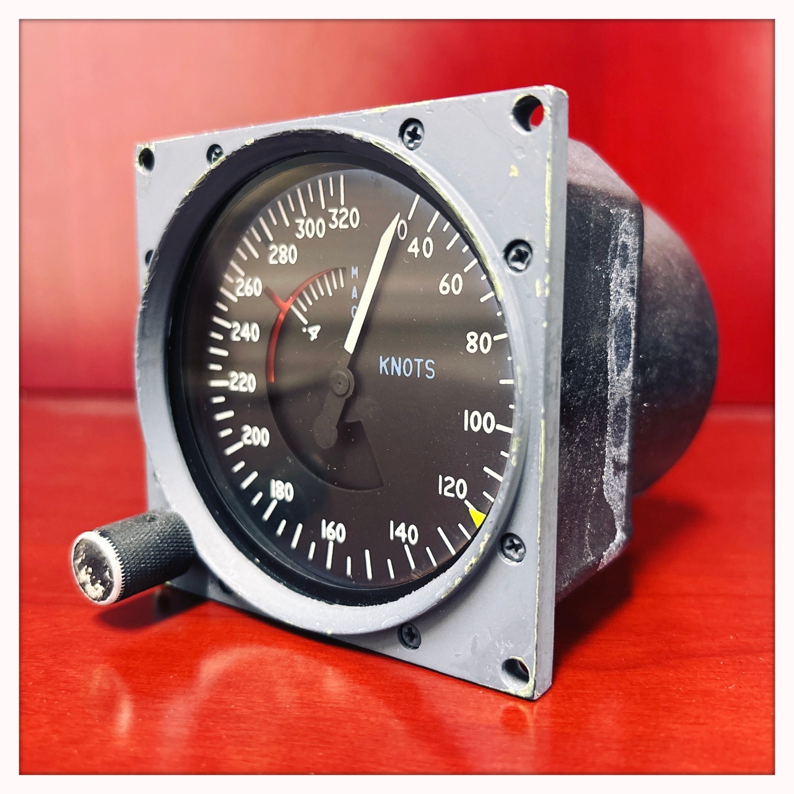Flown Cessna Citation II Jet Airspeed Cockpit Indicator Flight Sim Display