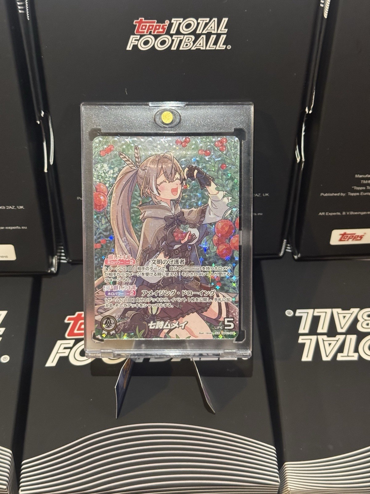 Hololive OCG hBP01-002 OUR Nanashi Mumei Blooming Radiance Japanese