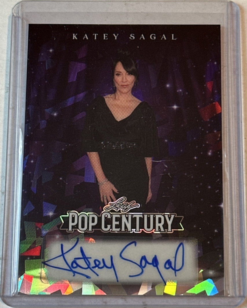 Katey Sagal 2026 Leaf Metal Pop Century Purple Crystals Auto #BA-KS1 1/7