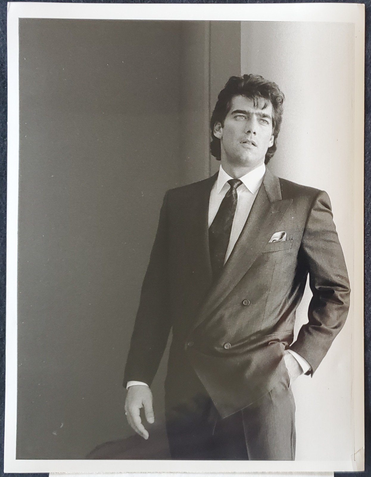 1989 Ken Wahl Wiseguy CBS Hollywood 7x9 Press Photo