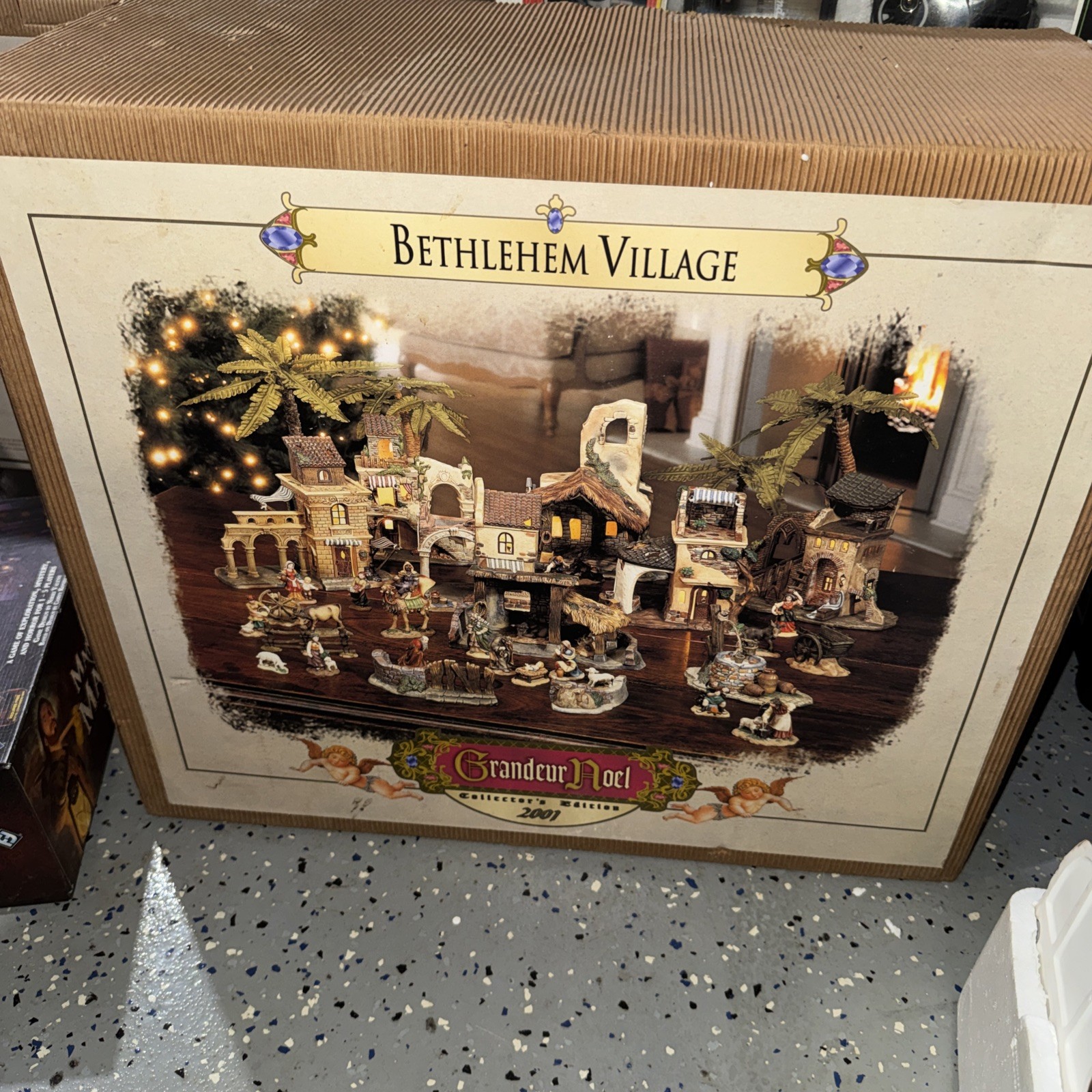 Grandeur Noel Bethlehem Village Collectors Edition 2001 Christmas Figurine Set Grandeur Noel Bethlehem Village Collectors Edition 2001 Christmas Figurine Set