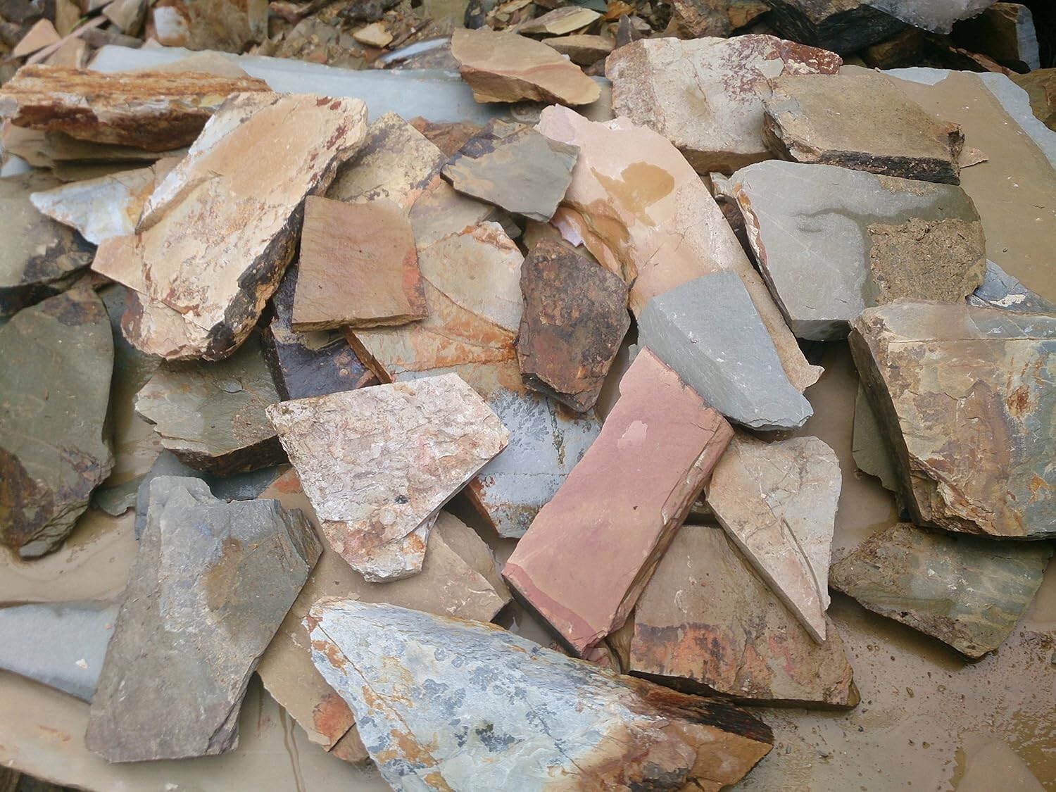 Japanese Natural Whetstone Kyoto Thin Stones Non-standard product 1 ~ 1.5kg