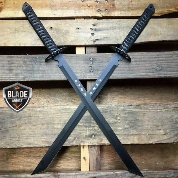 2PC BLACK Full Tang 27\