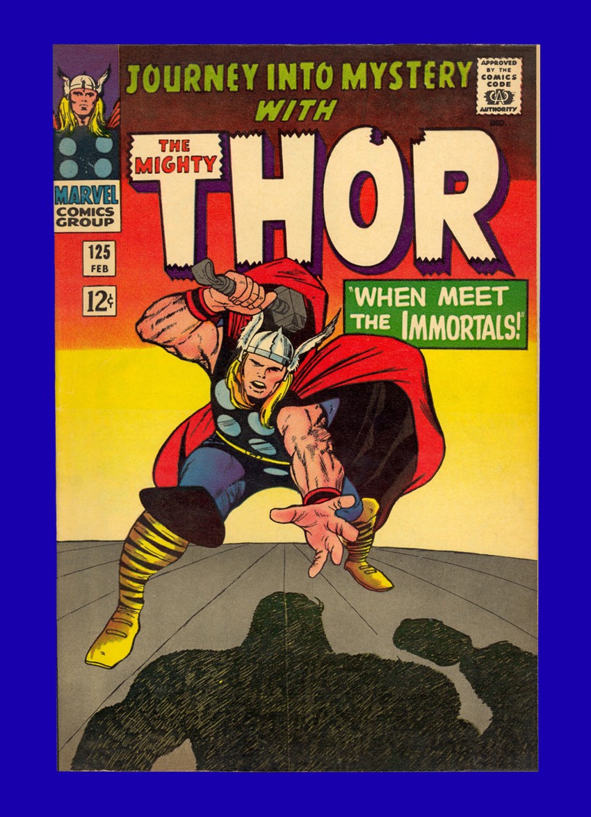 Journey Into Mystery #125 - Last Issue - Iconic Jack Kirby Thor Cover 1966 VF/NM