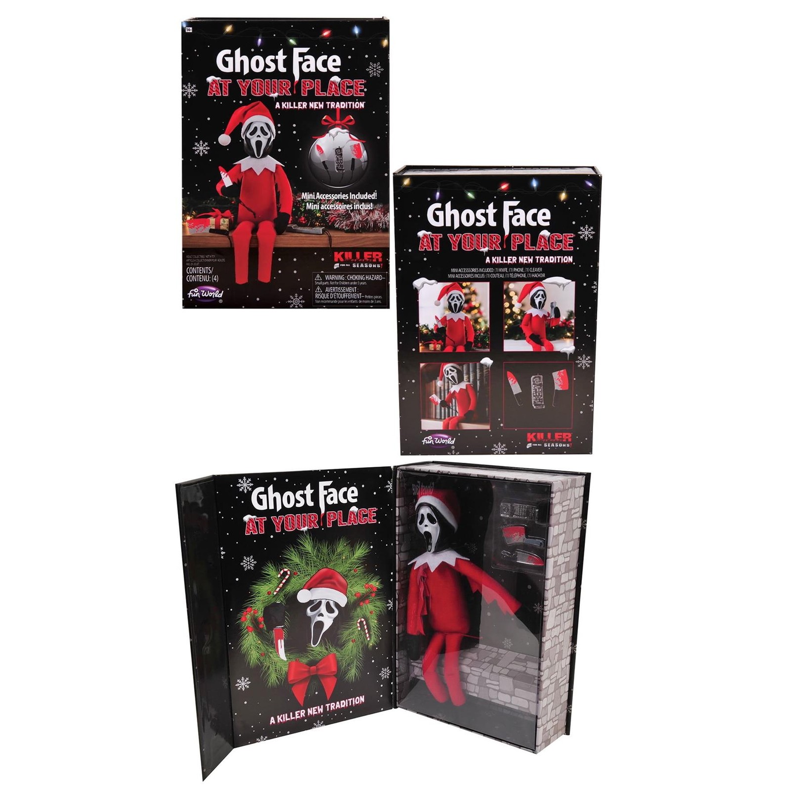 Ghost Face At Your Place - Collectors Doll Set Halloween Decorations Ghost Face At Your Place - Collectors Doll Set Halloween Decorations