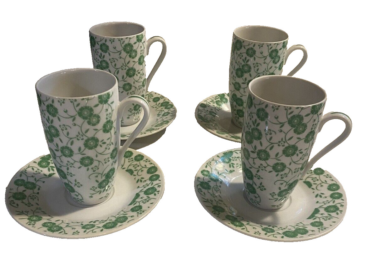 Set of 4 Vintage CALICOT By Shafford Mid Century -4\
