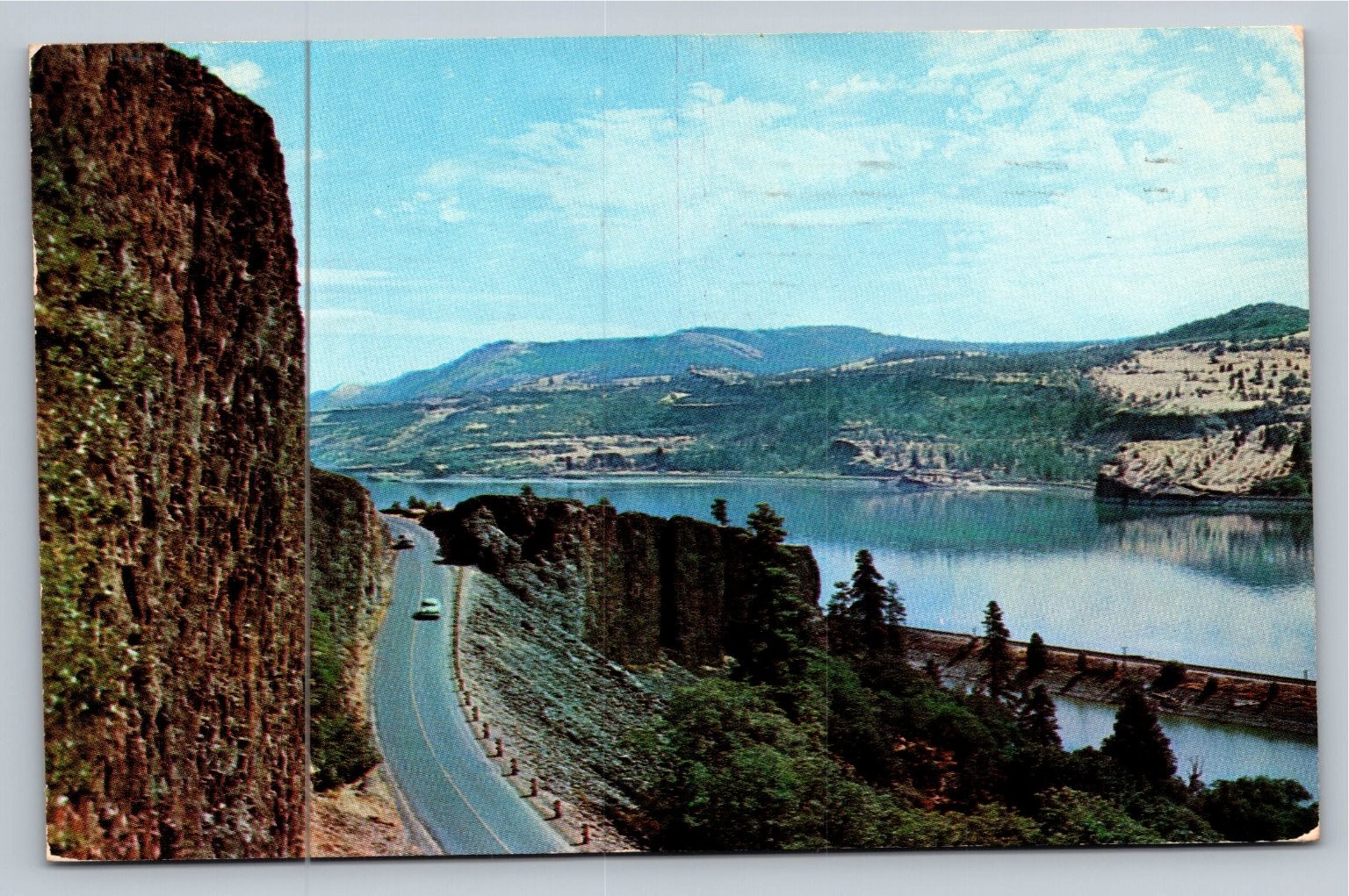 Vintage Evergreen Highway Columbia River WA Postcard Dexter Press 1954 Vintage Evergreen Highway Columbia River WA Postcard Dexter Press 1954