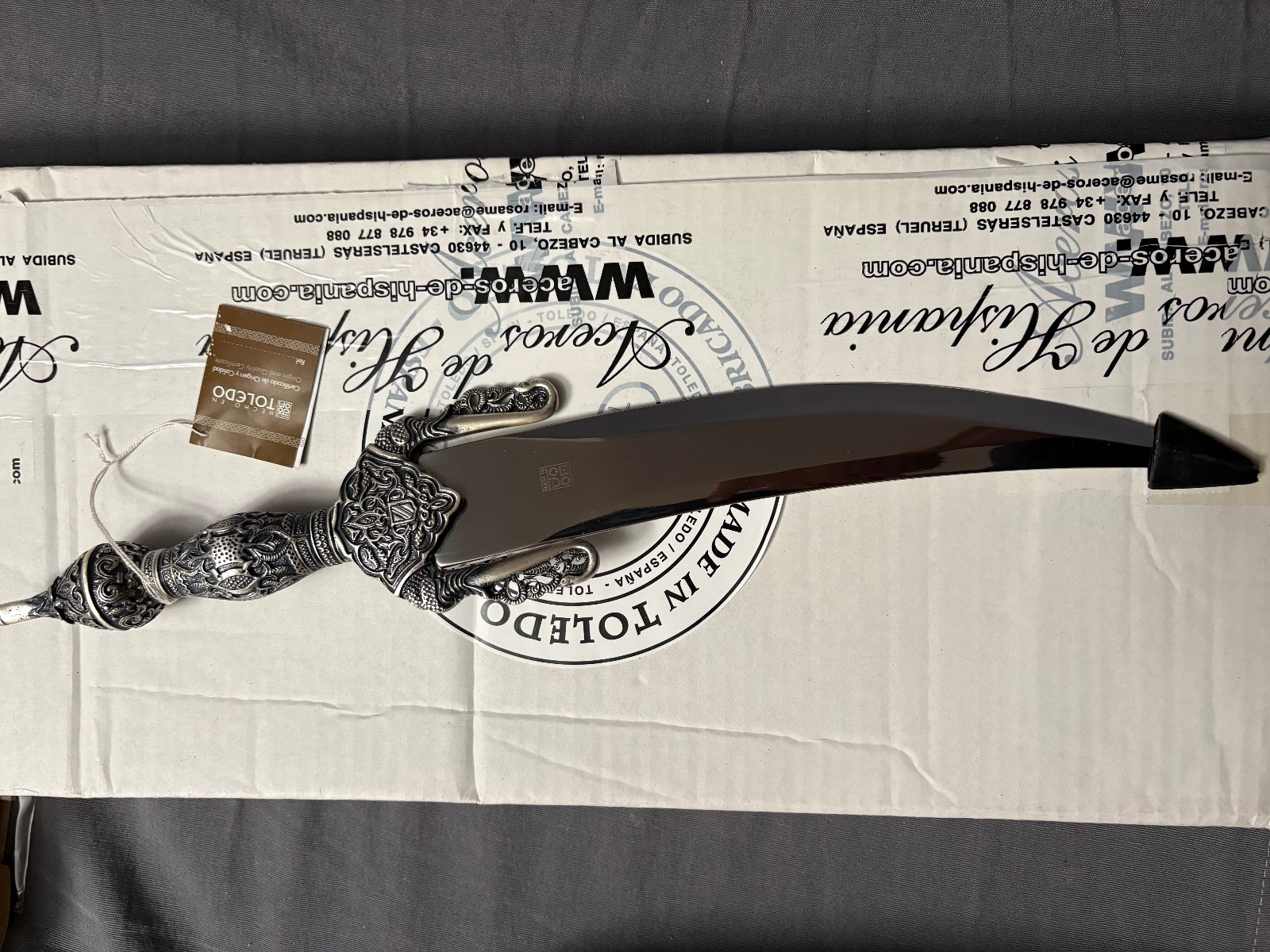 Boabdil Dagger by Marto of Toledo Spain 736