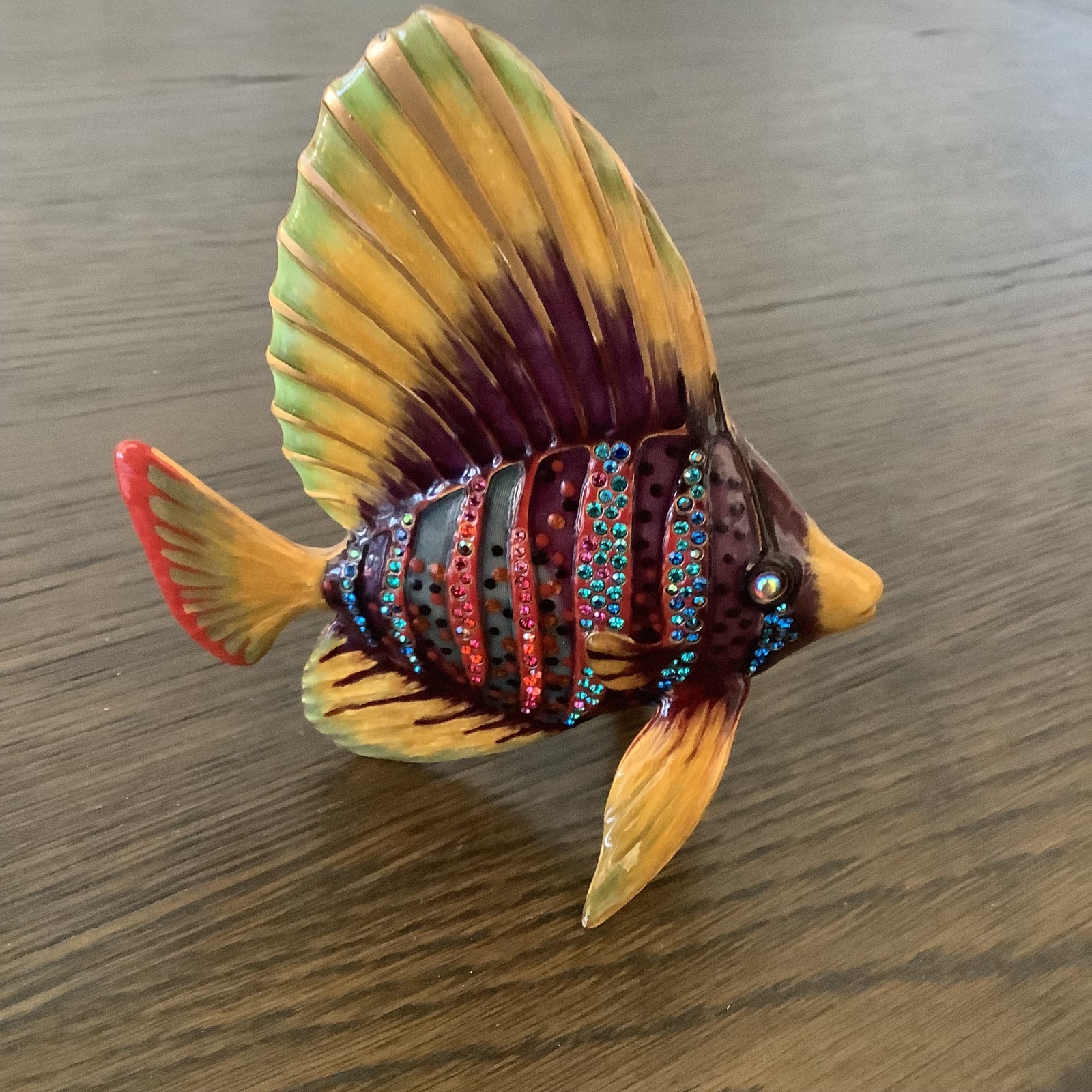 Jay Strongwater Sailfin Philippe Lustre Collection Figurine RARE