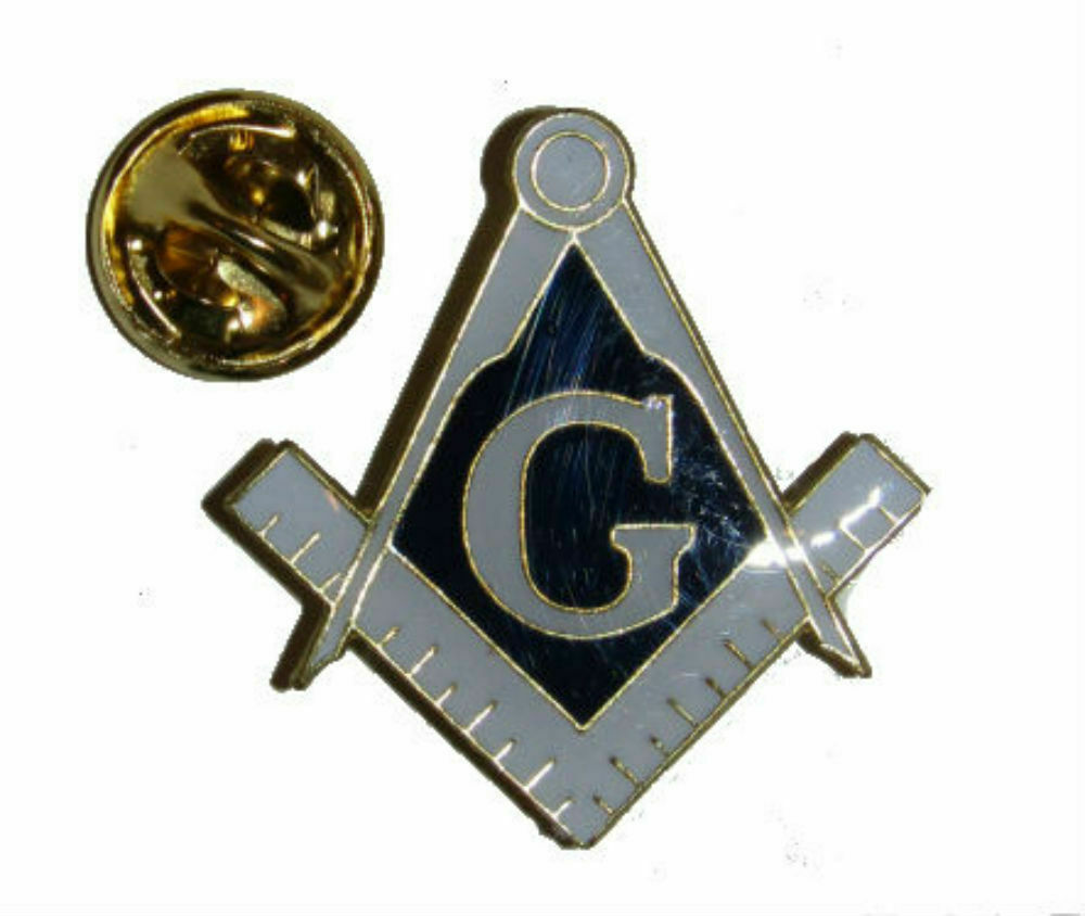 3pcs Freemason Square and Compass Master Mason lapel pin 3rd degree blue lodge